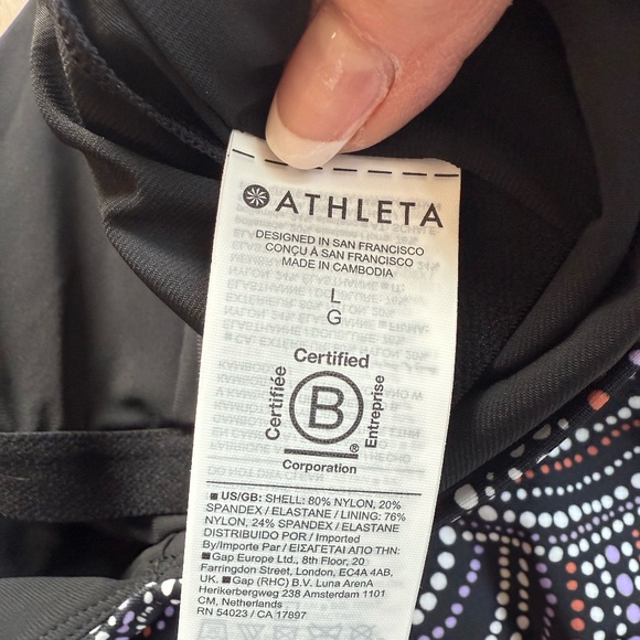 NWT Athleta Seychelles One Piece Swimsuit - Picture 5 of 6